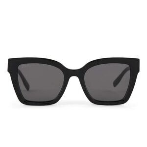DIFF Rhys black grey polarized sunglasses